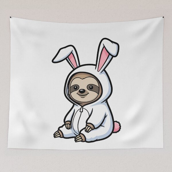 Item preview, Cute Sloth Bunny Costume Easter Animal designed and sold by k3rstman1.
