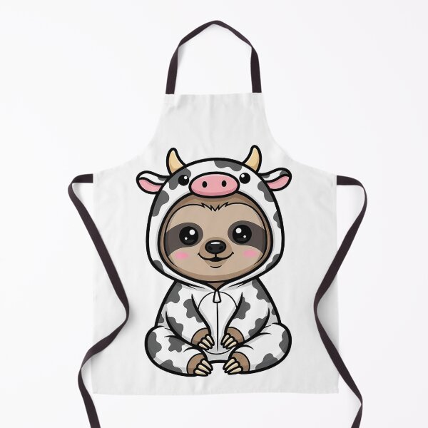 Item preview, Cute Sloth Cow Costume Animal Cartoon designed and sold by k3rstman1.