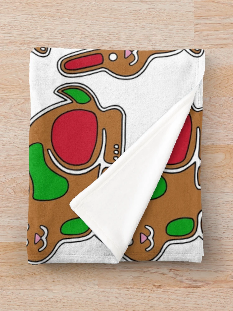 Thumbnail 3 of 6, Throw Blanket, Gingerbread Rabbit designed and sold by Scythe37.
