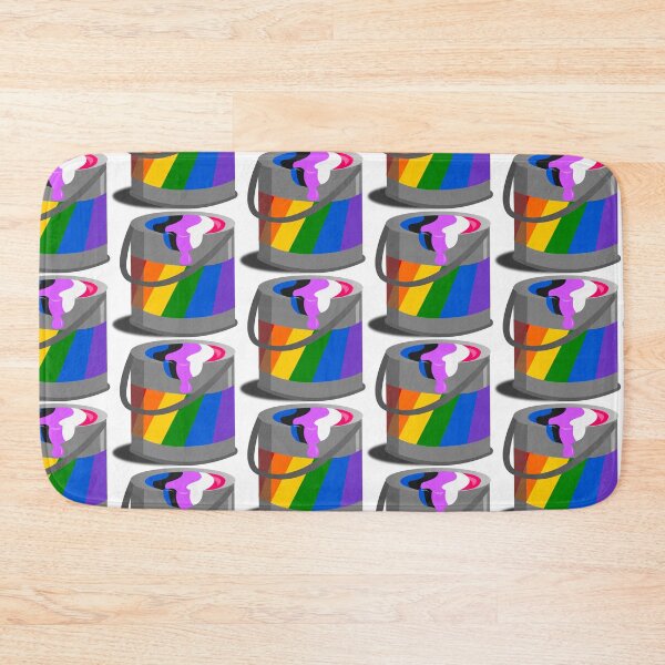 Item preview, Proud Paint Genderfluid Flag in a Bucket designed and sold by HarveyHandcraftsandDesigns.