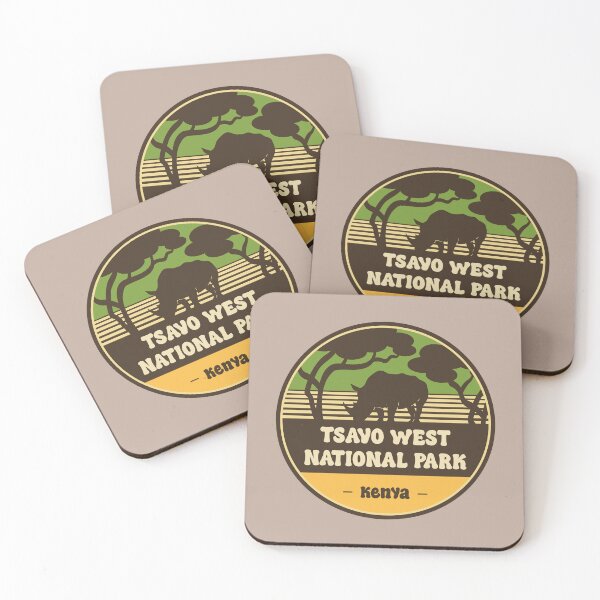 Item preview, Tsavo West National Park Kenya Safari Wildlife Adventure designed and sold by CynthiaGraphics.