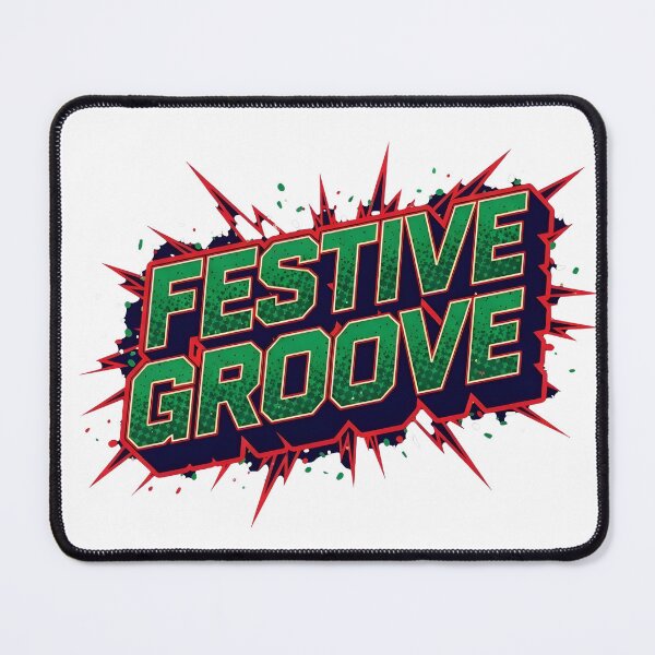 Item preview, Festive Groove Comic Pop Art designed and sold by InkWeaveShop.
