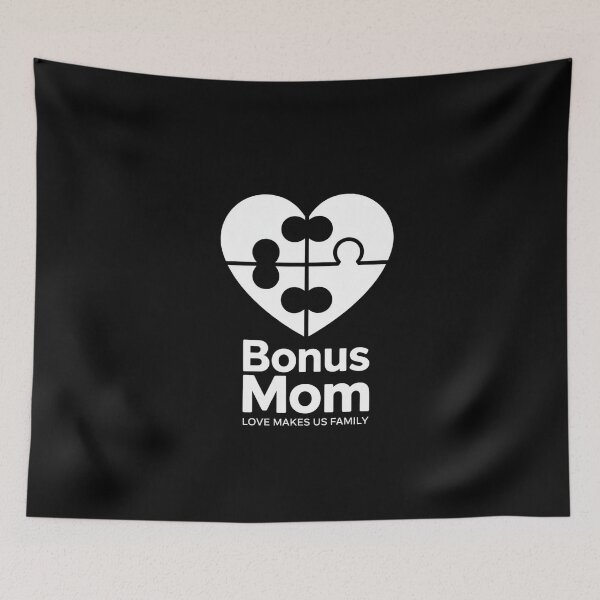 Item preview, Bonus Mom Heart Design - Modern Step Family Love designed and sold by Reichcorp.