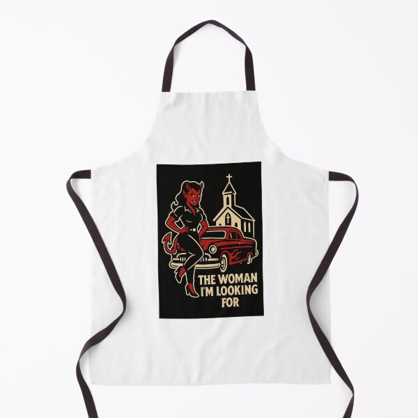 Item preview, The Woman I'm Looking For Devil Pinup with Hot Rod | Vintage Rockabilly Car Culture designed and sold by Fleetwood1994.