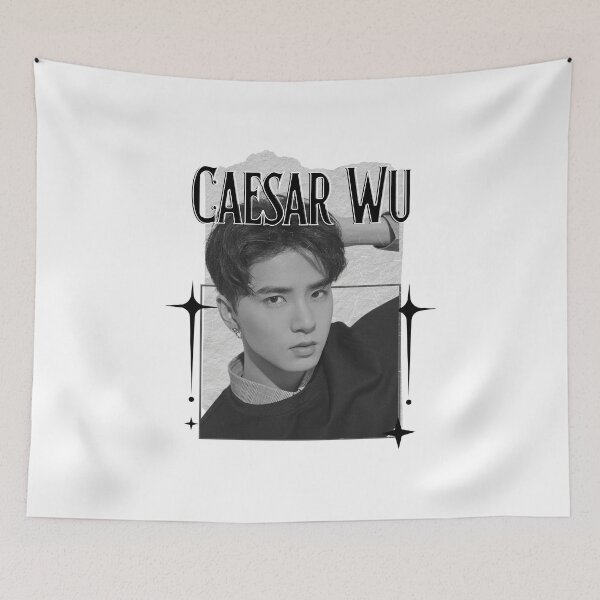Item preview, Caesar Wu (Wu Xize 吴希泽) Chinese Actor Cdrama Chinese Entertainment Scrapbook Collage Cozy Y2K Vintage Design designed and sold by HELL0WBELLO.
