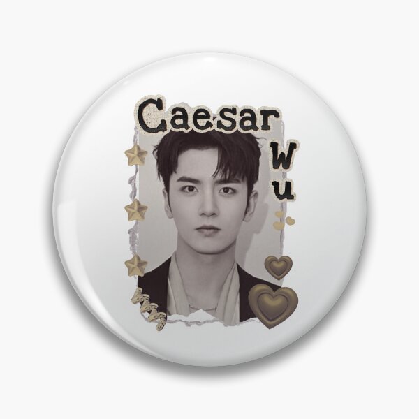 Item preview, Caesar Wu (Wu Xize 吴希泽) Portrait of Chen Feiyu Chinese Actor Cdrama Chinese Entertainment Scrapbook Collage Cozy Y2K Vintage Design designed and sold by HELL0WBELLO.