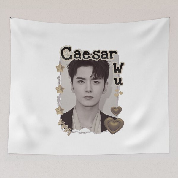 Item preview, Caesar Wu (Wu Xize 吴希泽) Portrait of Chen Feiyu Chinese Actor Cdrama Chinese Entertainment Scrapbook Collage Cozy Y2K Vintage Design designed and sold by HELL0WBELLO.
