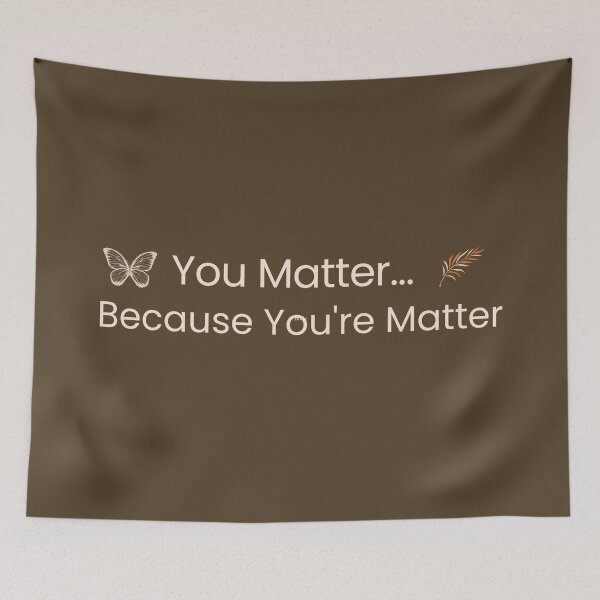 Item preview, You Matter Because You're Matter designed and sold by NorthernMusings.