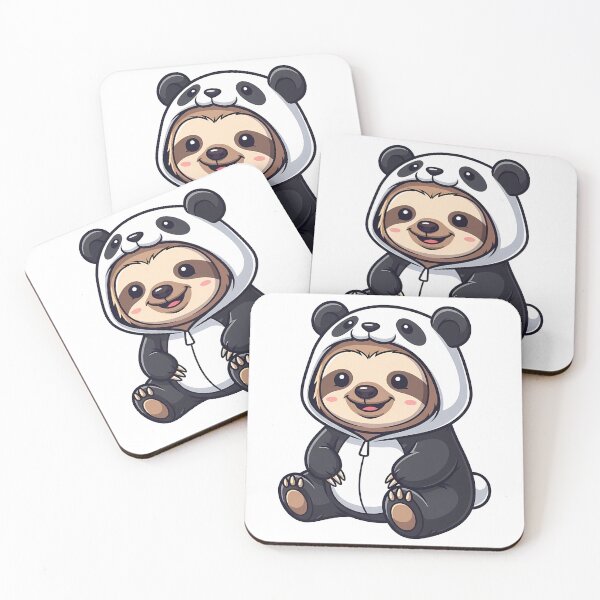 Item preview, Cute Sloth Panda Onesie Animal designed and sold by k3rstman1.