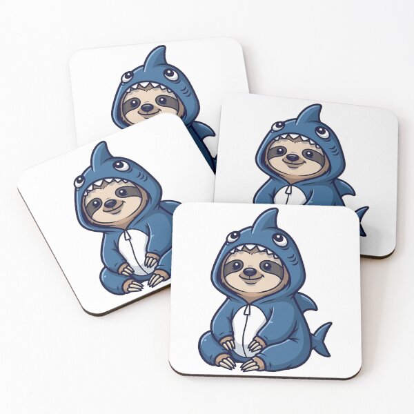Item preview, Cute Sloth Shark Onesie Animal designed and sold by k3rstman1.