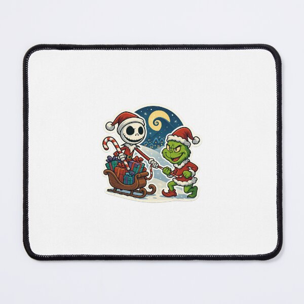 Item preview, Santa Jack and the Grinch designed and sold by Half Brain Labs.