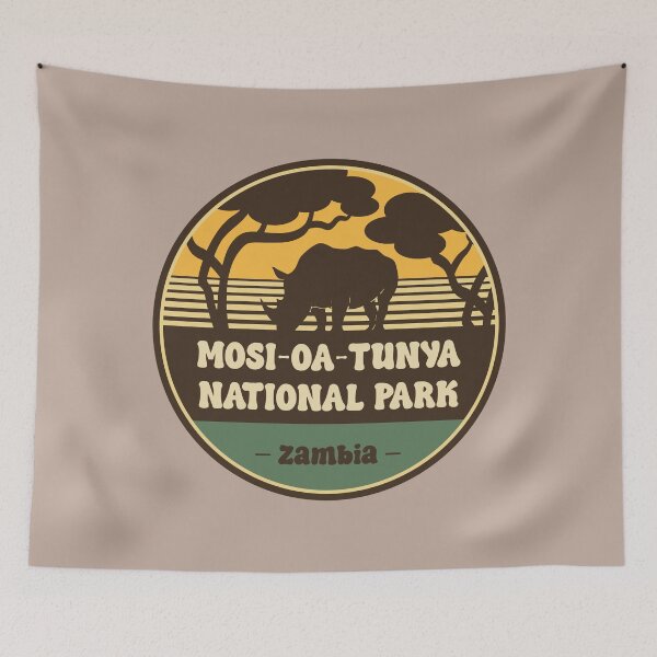 Item preview, Mosi Oa Tunya National Park Zambia Rhino Safari Adventure designed and sold by CynthiaGraphics.