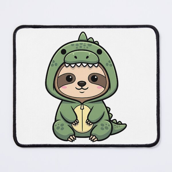 Item preview, Cute Sloth Dinosaur Onesie Kawaii designed and sold by k3rstman1.