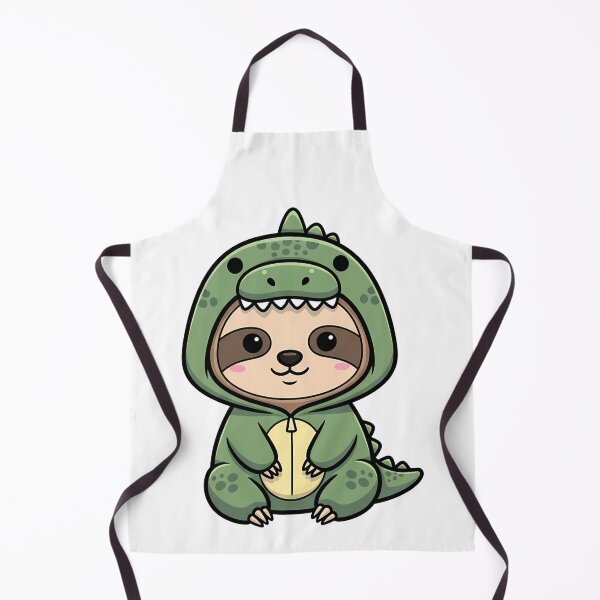 Item preview, Cute Sloth Dinosaur Onesie Kawaii designed and sold by k3rstman1.