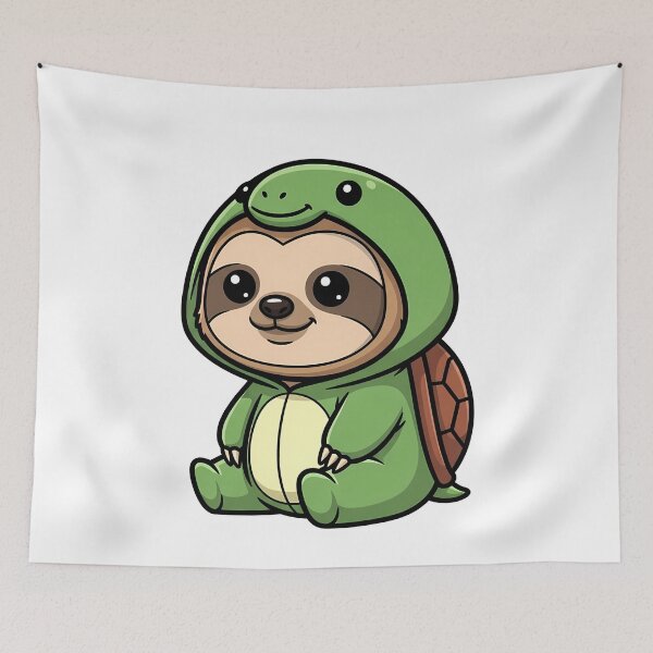 Item preview, Sloth Turtle Onesie Cute Animal designed and sold by k3rstman1.