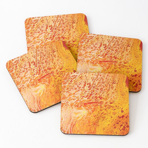 Item preview, The Sun Has Freckles - Fluid Acrylic Art designed and sold by ArtisticLynnsanity.