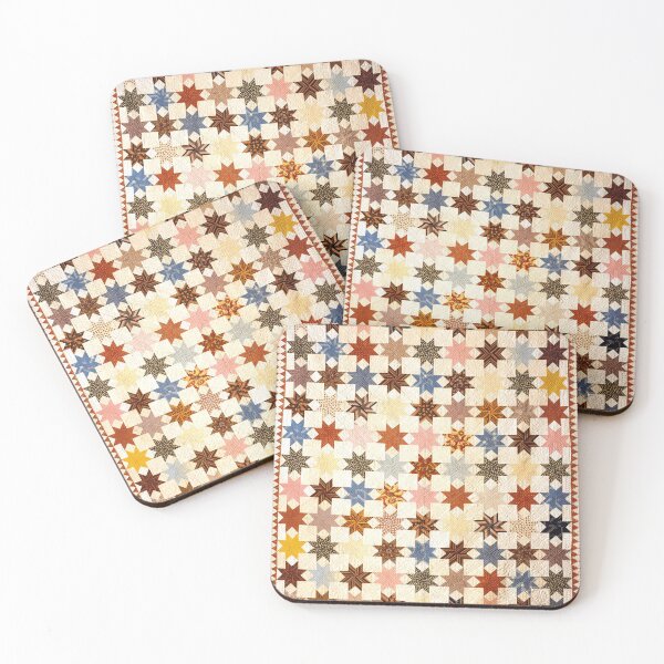 Item preview, Antique Quilt Star of Lemoyne designed and sold by collageDP.
