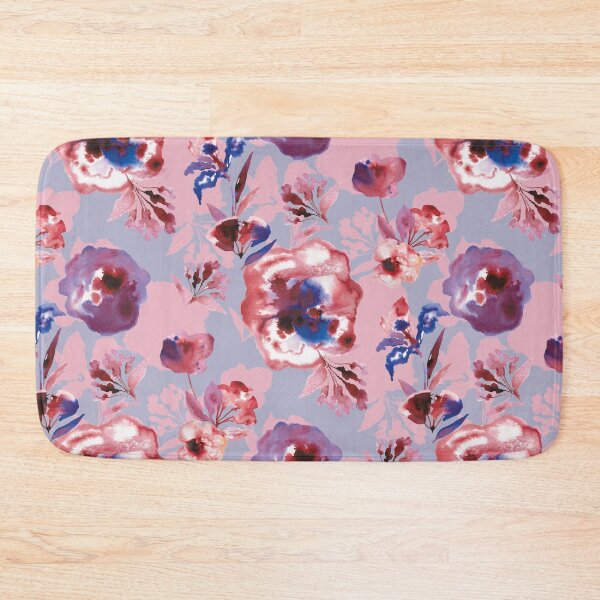Item preview, inky flowers  designed and sold by Alessandro Remo Mazzoni Remotextiles.