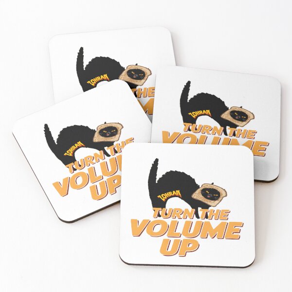Item preview, Turn the volume up - Bodega Cats For Zohran designed and sold by lamebee.