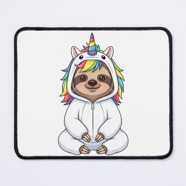 Item preview, Cute Sloth Unicorn Onesie Rainbow Animal designed and sold by k3rstman1.
