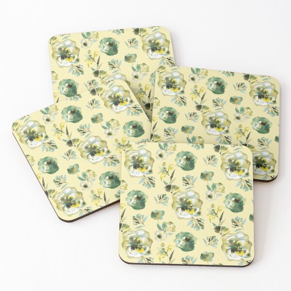 Item preview, Copy of inky flowers  designed and sold by Alessandro Remo Mazzoni Remotextiles.