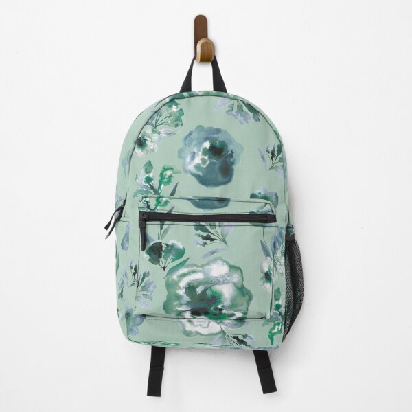 Item preview, Copy of inky flowers green designed and sold by Alessandro Remo Mazzoni Remotextiles.