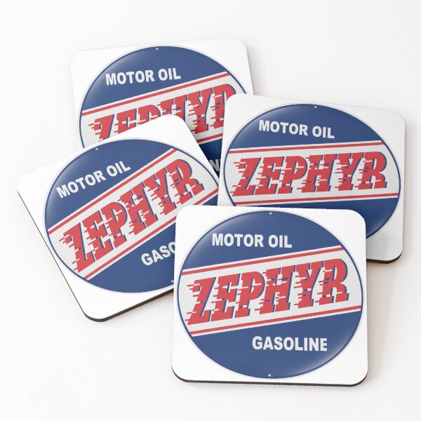 Item preview, Zephyr Motor Oil, Gasoline, Vintage Sign designed and sold by CharlieDesings.