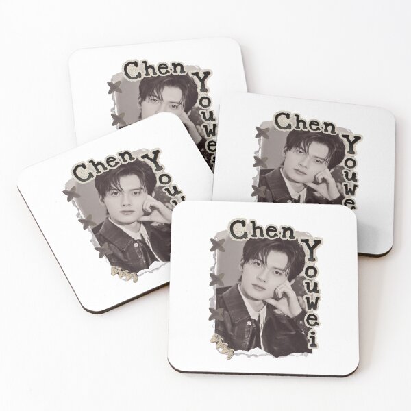 Item preview, Chen Youwei (陈宥维) Chinese Actor Cdrama Chinese Entertainment Scrapbook Collage Cozy Y2K Vintage Design designed and sold by HELL0WBELLO.