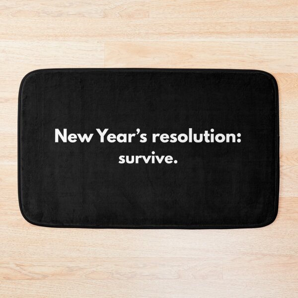 Item preview, New Year’s Resolution: Survive designed and sold by Marina  Nagi (Inspire Ville).