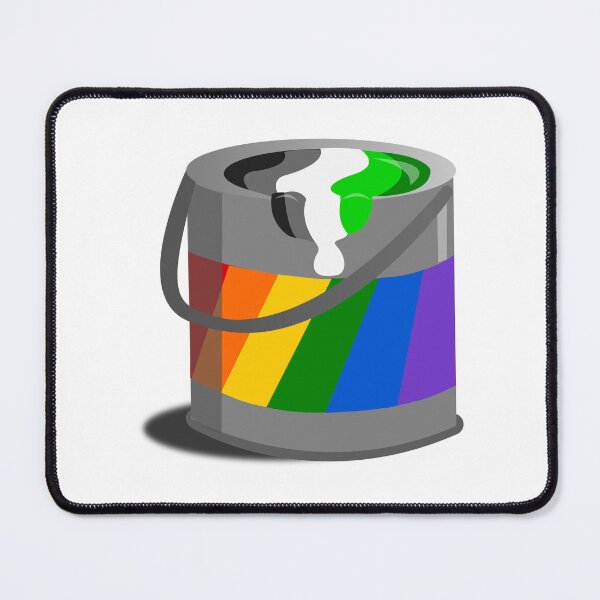 Item preview, Proud Paint Aromantic Flag in a Bucket designed and sold by HarveyHandcraftsandDesigns.