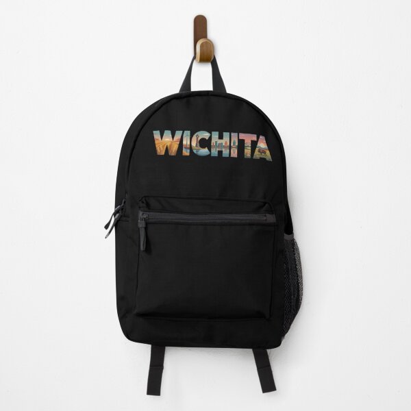 Item preview, Wichita Kansas Letter Art Design – Retro Scenic City Typography | Midwest Travel Aesthetic designed and sold by CircinusStore.