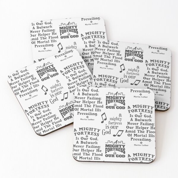 Item preview, A Mighty Fortress Is Our God - Martin Luther - Christian Music Hymn designed and sold by Angela Dow.