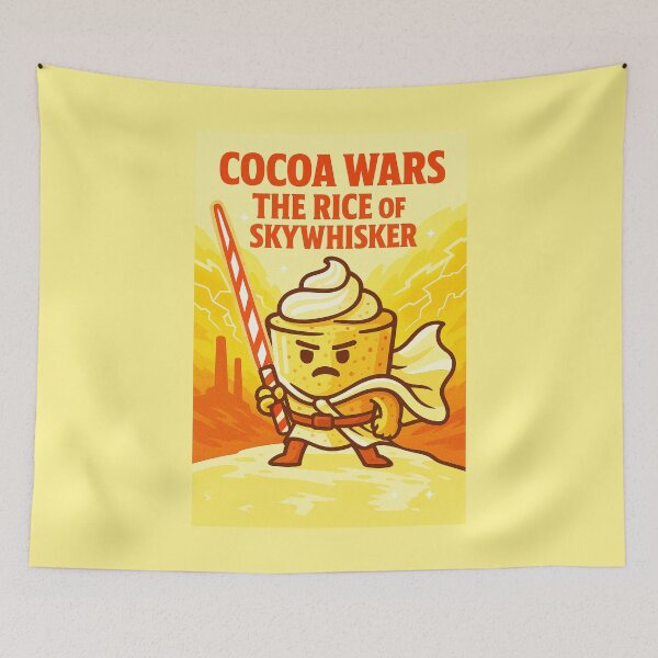 Item preview, Cocoa Wars - The Rice of Skywhisker designed and sold by WheelieGdArt.