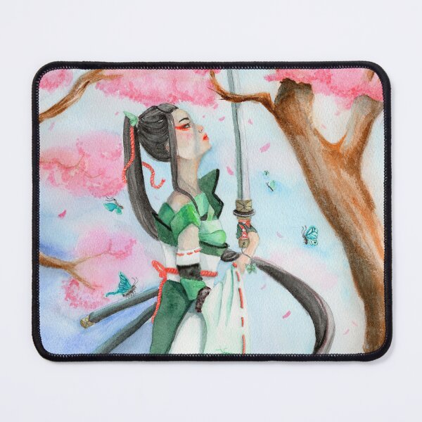 Item preview, Female Japanese Warrior designed and sold by Megan Renteria.