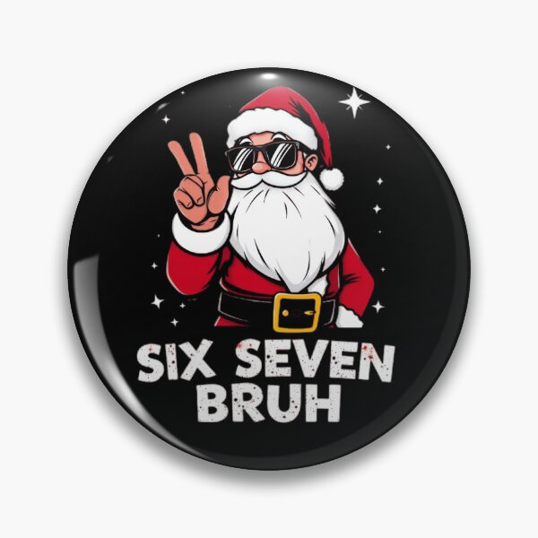 Item preview, Six Seven Bruh Santa Funny Six Seven Meme Christmas Cool Santa Saying 6 7 designed and sold by Thread&Fable.