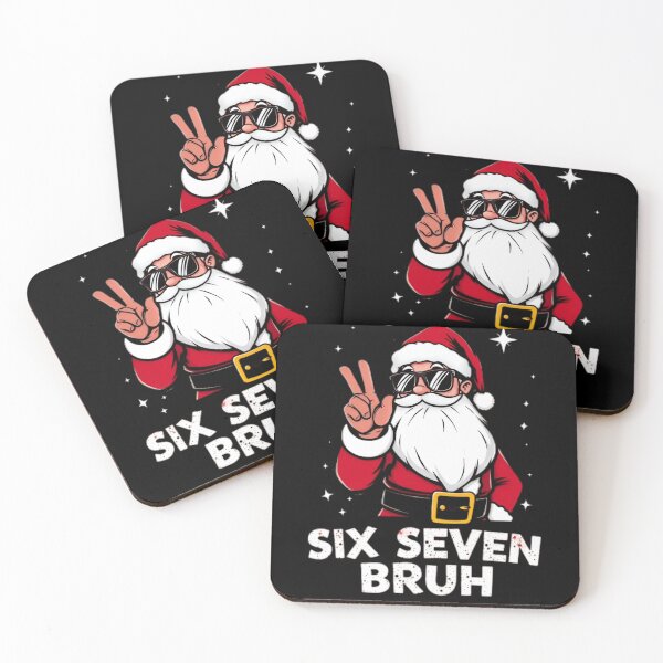 Item preview, Six Seven Bruh Santa Funny Six Seven Meme Christmas Cool Santa Saying 6 7 designed and sold by Thread&Fable.