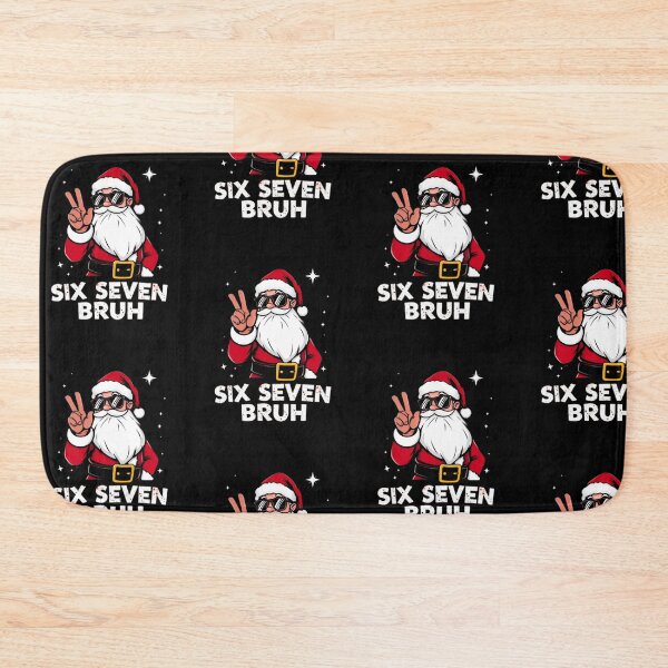 Item preview, Six Seven Bruh Santa Funny Six Seven Meme Christmas Cool Santa Saying 6 7 designed and sold by Thread&Fable.