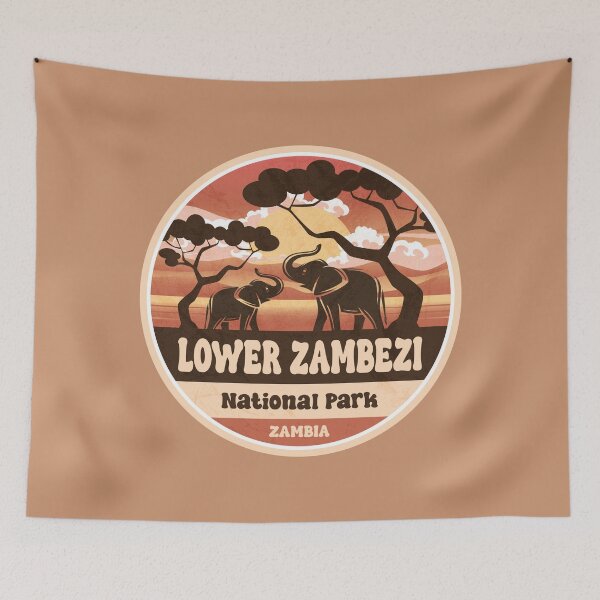 Item preview, Lower Zambezi National Park Zambia Safari Wildlife Adventure designed and sold by CynthiaGraphics.