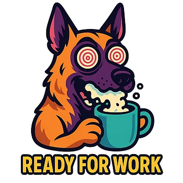 Artwork thumbnail, Working Dog by AlexDesigns35