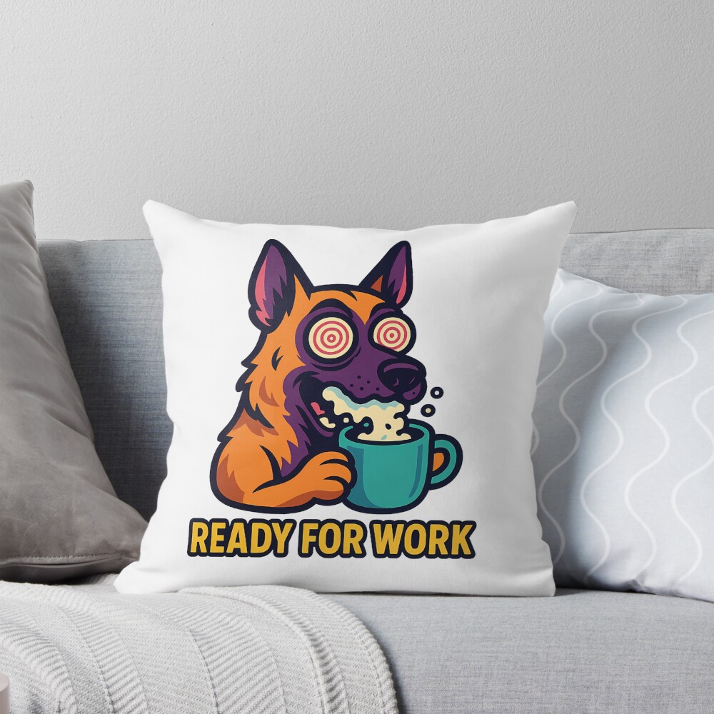 Item preview, Throw Pillow designed and sold by Sosetta.
