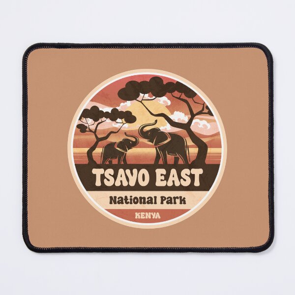 Item preview, Tsavo East National Park Kenya Safari Wildlife Adventure designed and sold by CynthiaGraphics.