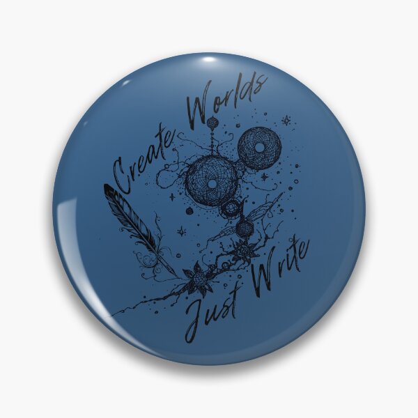 Item preview, Create Worlds, Just Write designed and sold by Ivy-Triggs.