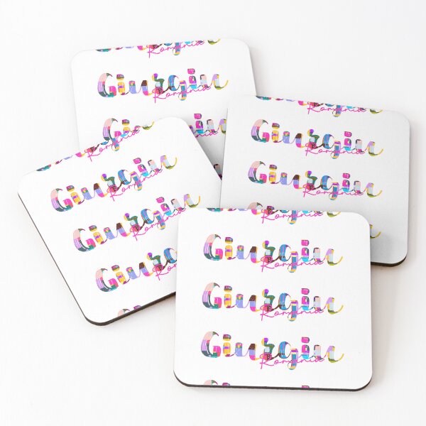 Item preview, Giurgiu, Romania, Vibrant Abstract City Typography Art designed and sold by Wanderful-roads.