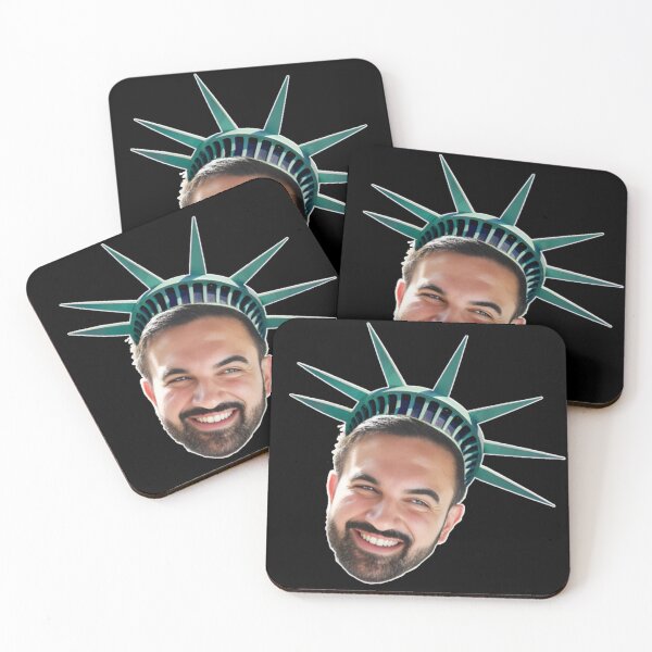 Item preview, Zohran Mamdani Liberty Crown Merchandise Fun | Mamdani For New York City designed and sold by Templatemini.
