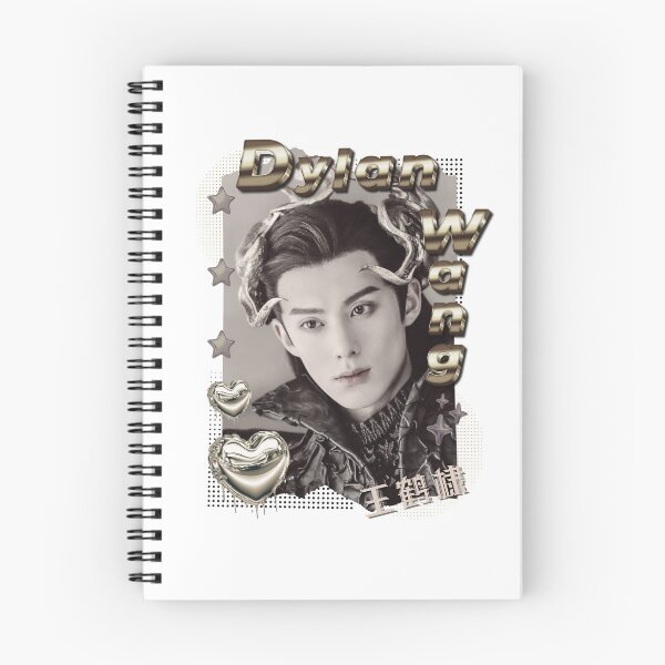 Item preview, Dylan Wang (Wang Hedi 王鹤棣) Chinese Actor Cdrama Chinese Entertainment Scrapbook Collage Cozy Y2K Vintage Design designed and sold by HELL0WBELLO.
