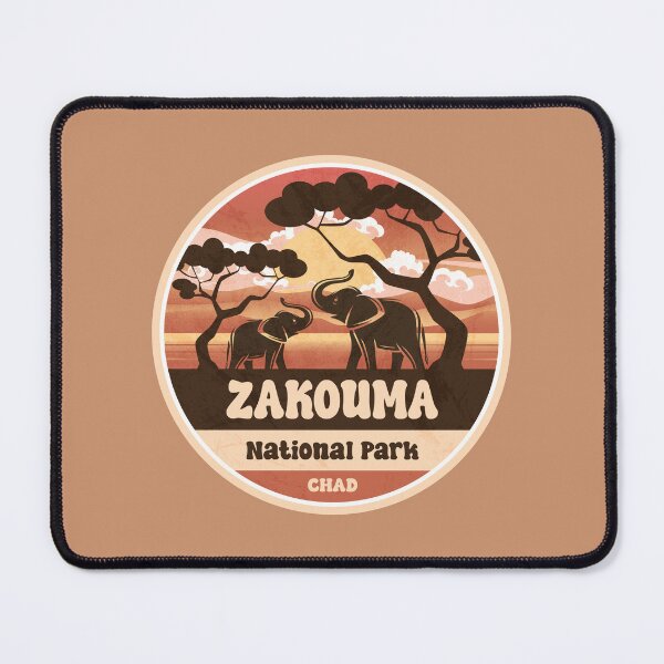 Item preview, Zakouma National Park Chad Safari Wildlife Adventure designed and sold by CynthiaGraphics.