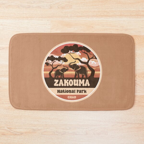 Item preview, Zakouma National Park Chad Safari Wildlife Adventure designed and sold by CynthiaGraphics.