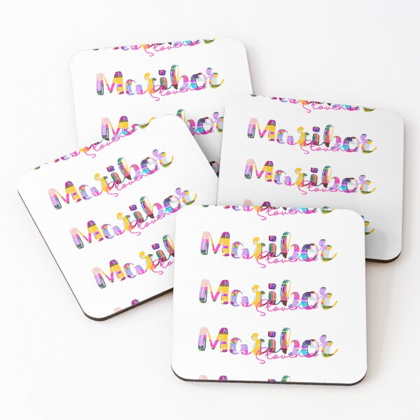 Item preview, Maribor, Slovenia, Vibrant Abstract City Typography Art designed and sold by Wanderful-roads.