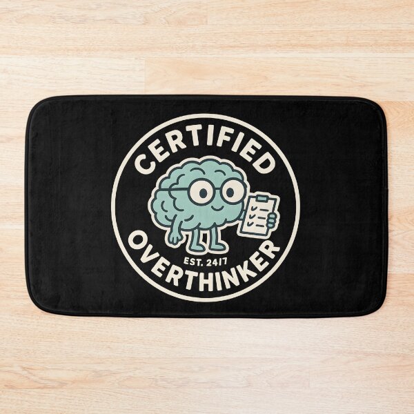 Item preview, Certified Overthinker Funny designed and sold by america-f1rst.
