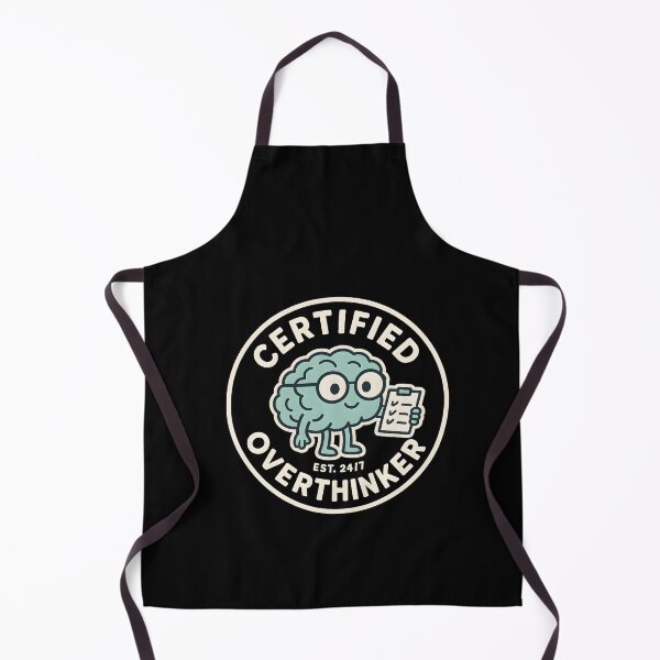 Item preview, Certified Overthinker Funny designed and sold by america-f1rst.